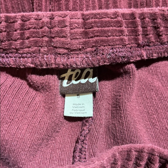 Tea Collection Wide Leg Ribbed Pants - Picture 4 of 5